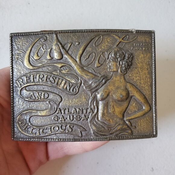 Vintage Collectible Coca-cola Belt Buckle - Picture 1 of 2